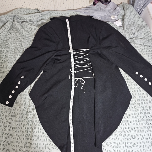 Tux style jacket with tails. Angel Secret size XXXL fully lined - Picture 7 of 7